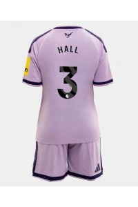 Newcastle United Lewis Hall #3 Babyklær Tredje Fotballdrakt til barn 2026-27 Korte ermer (+ Korte bukser)